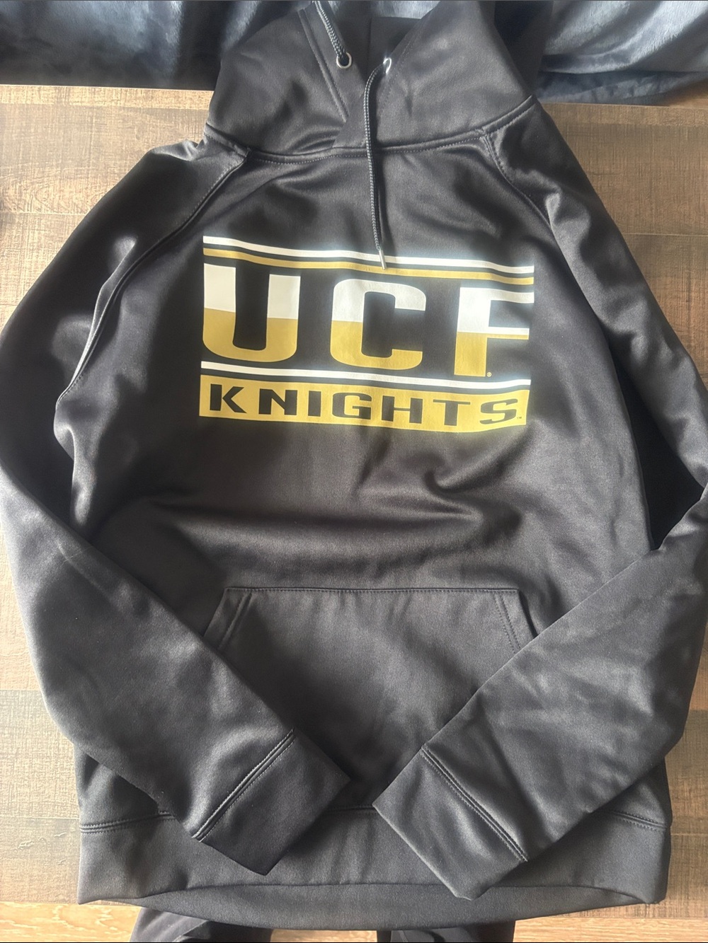 UCF Knights Black & Gold Pullover Hoodie M
